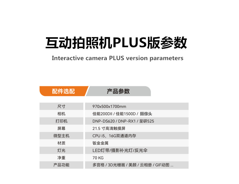 互動拍照機Plus版