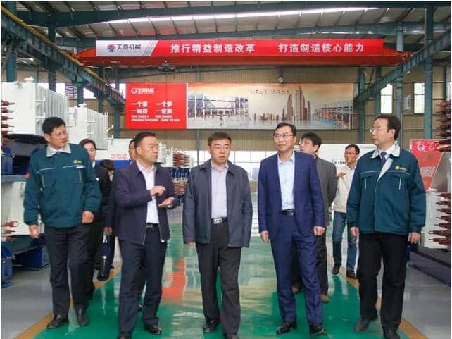 區(qū)委常委、區(qū)紀(jì)委書記、區(qū)監(jiān)委主任王慶峰調(diào)研天意機(jī)械