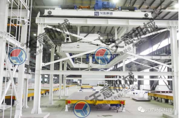 熱烈祝賀天意機(jī)械與龍星科技PC構(gòu)件生產(chǎn)線順利交接！